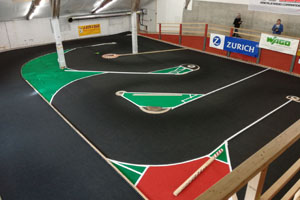 Réouverture de la piste permanente indoor de l'ARCB - Amicale Radio-Commandé de la Broye - (Fétigny, Suisse), 08/09/2019.