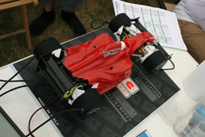 Prototype Formule 1 1/10° électrique Gonzo Racing.