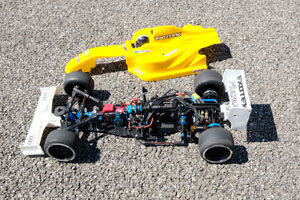 Présentation: la Formule 1 1/10° électrique Exotek Racing F1 Ultra.