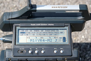 Radiocommande Sanwa / Airtronics M8 (1998).